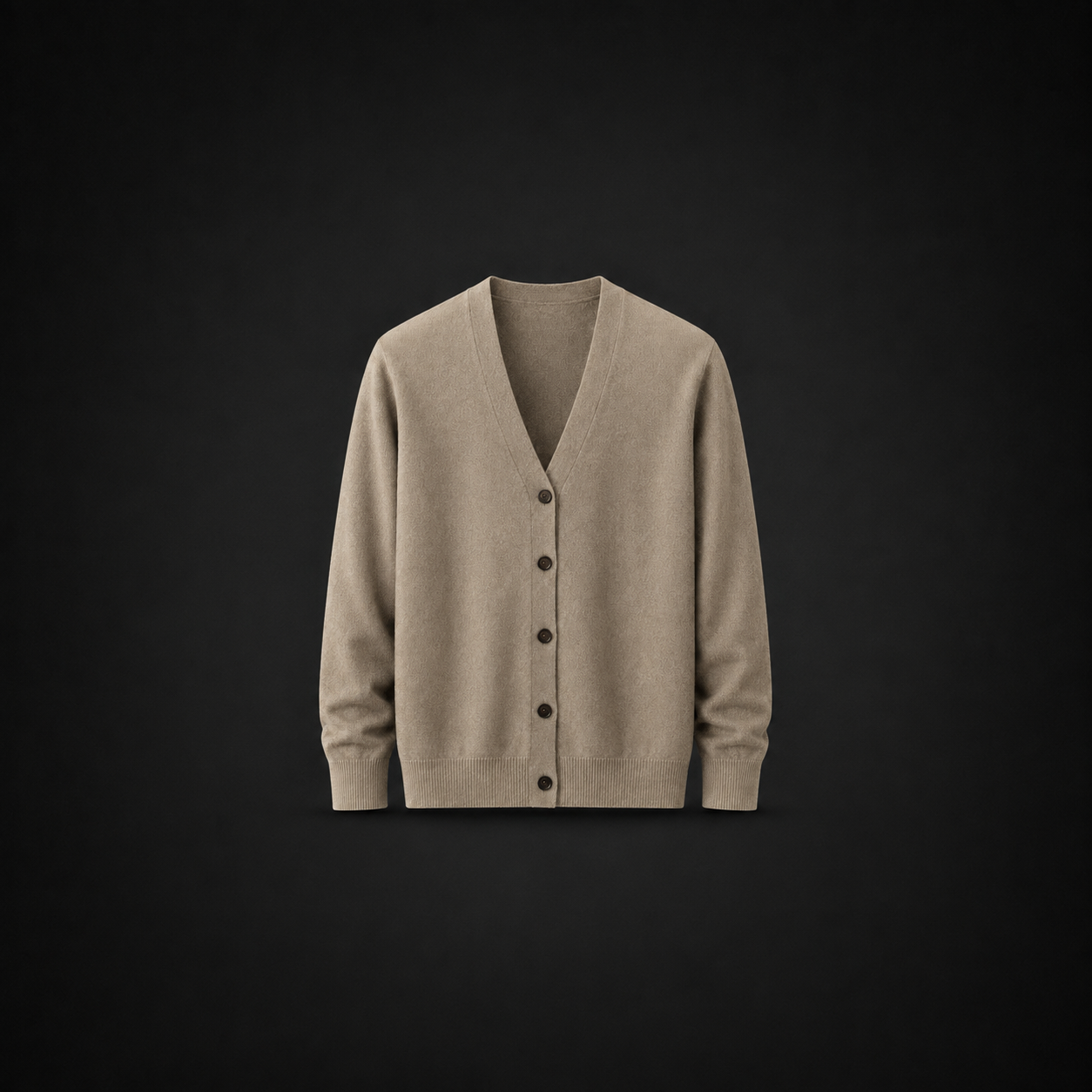 The Kensington Taupe Cardigan