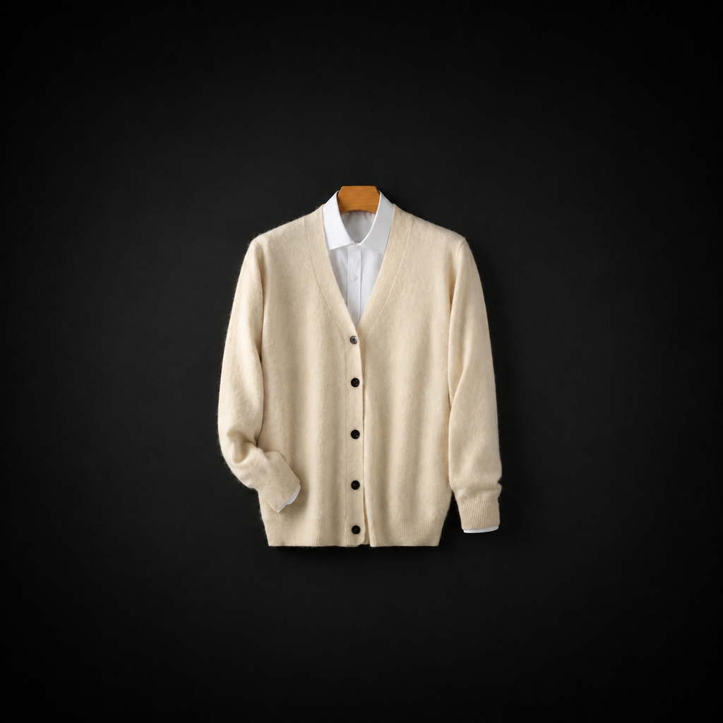 The Kensington Taupe Cardigan