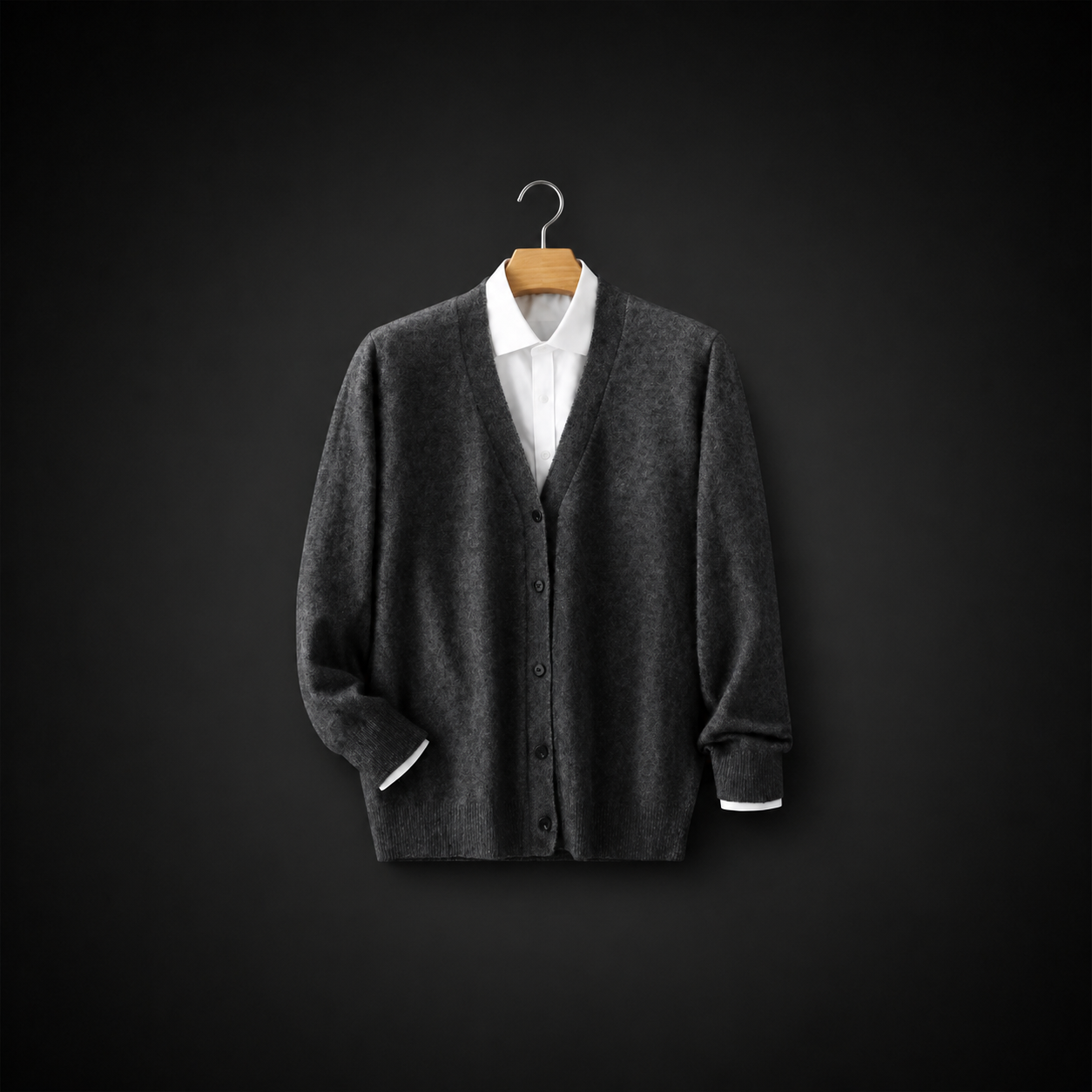 The Kensington Taupe Cardigan