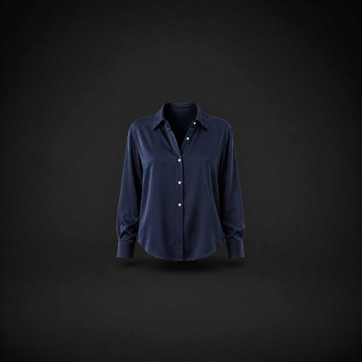 The Celeste Satin Blouse