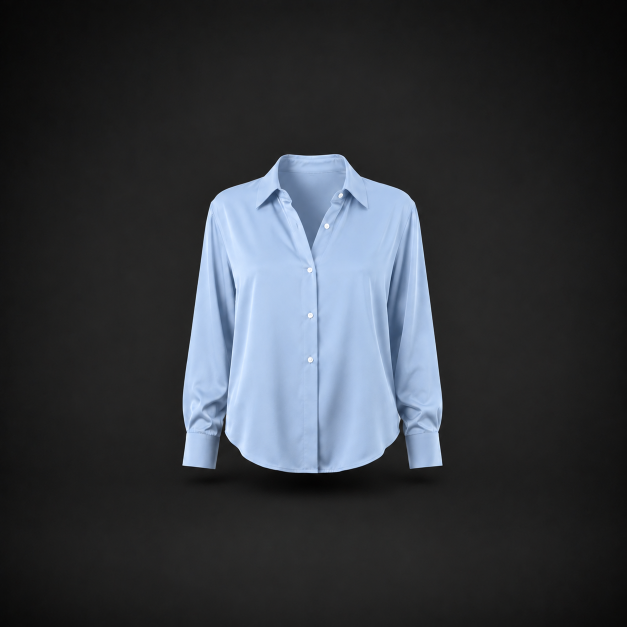 The Celeste Satin Blouse
