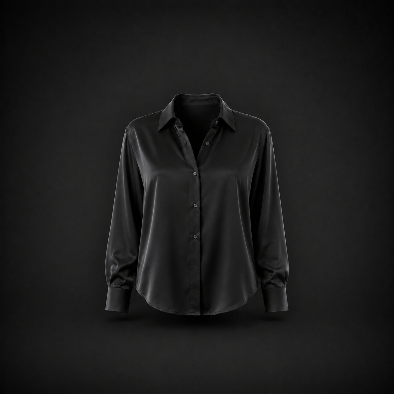 The Celeste Satin Blouse