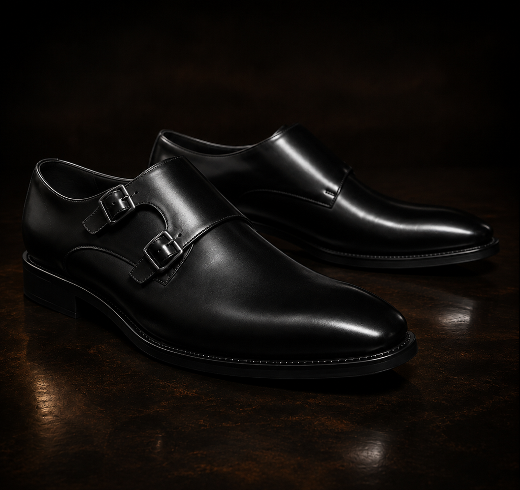 The Regent Double-Monk Leather Shoes