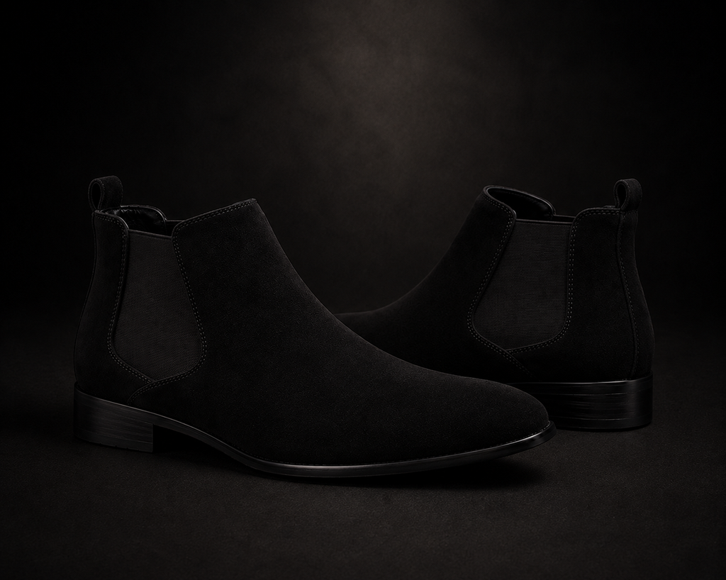 Velora Regent Suede Chelsea Boots