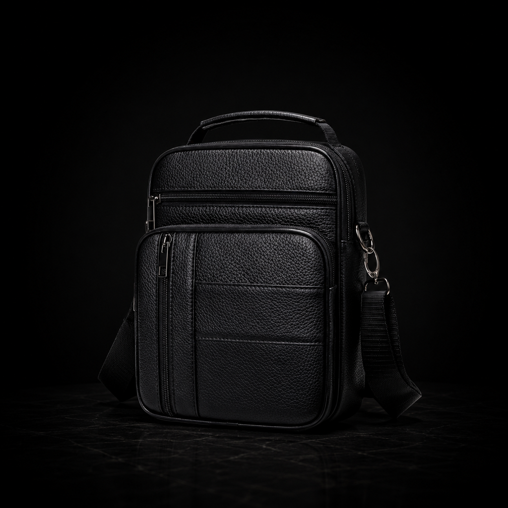 Velora Executive Leather Crossbody Bag
