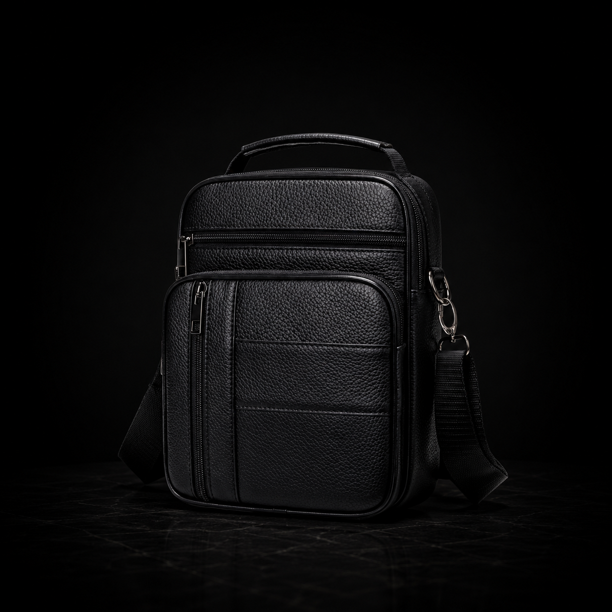 Velora Executive Leather Crossbody Bag