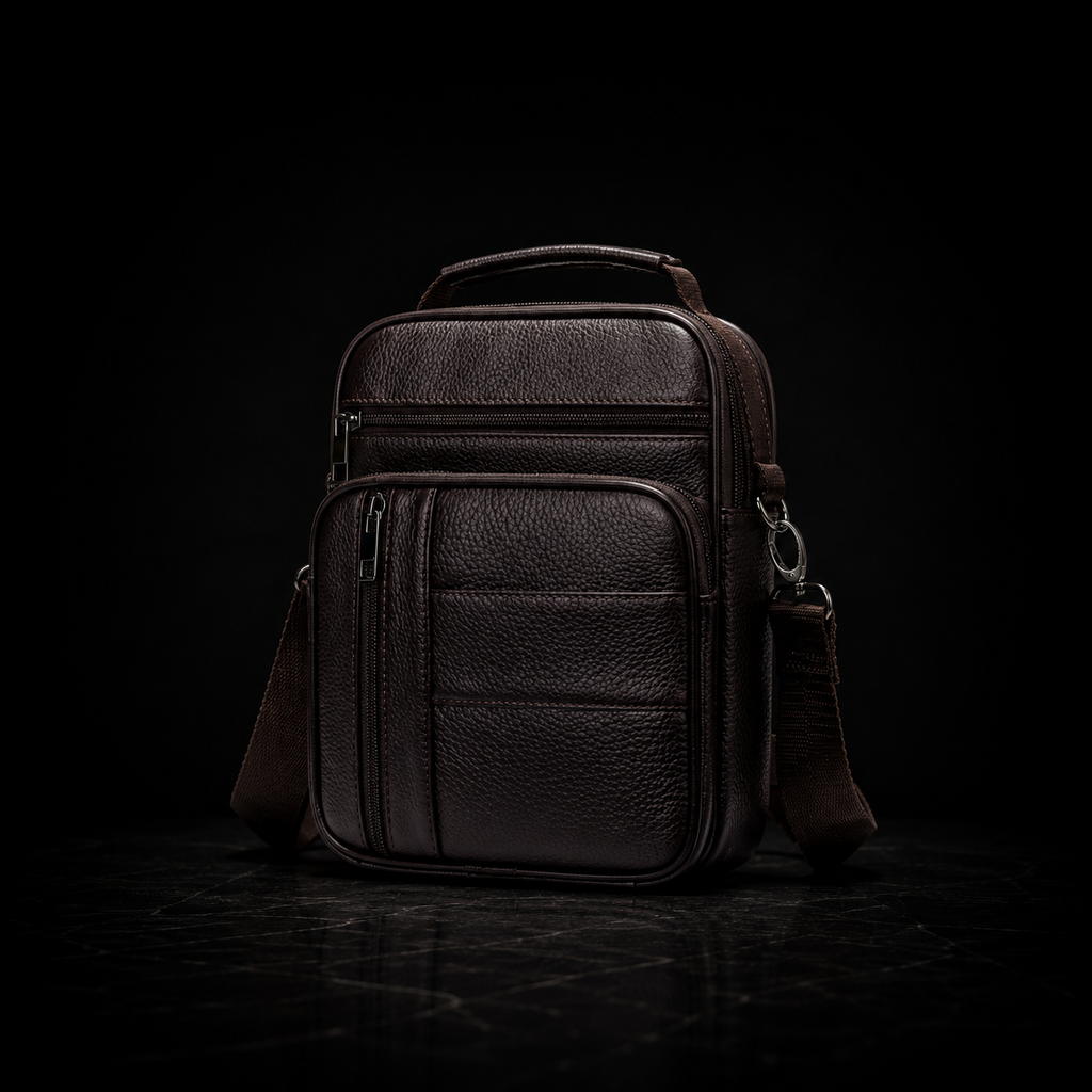 Velora Executive Leather Crossbody Bag